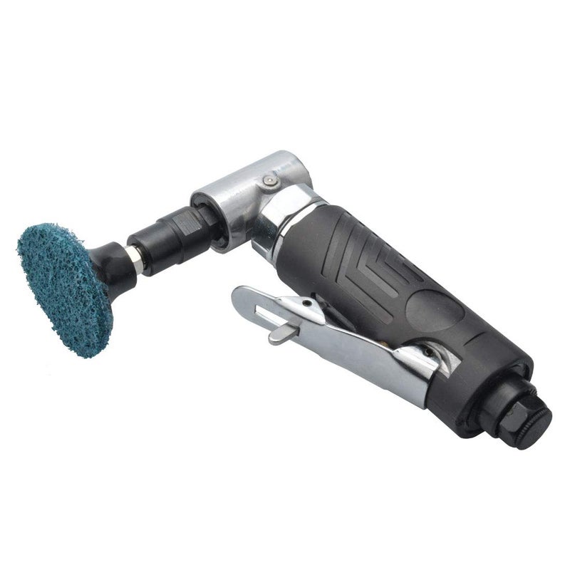 PROSHI 1/4 inch angle air die grinder with 4 pcs 2" roll lock sanding discs - Image 4